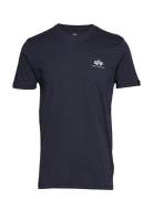 Basic T Small Logo Designers T-Kortærmet Skjorte Navy Alpha Industries