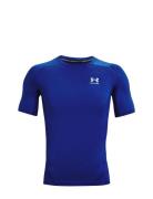 Ua Hg Armour Comp Ss Sport T-Kortærmet Skjorte Blue Under Armour