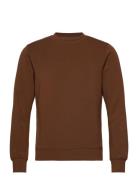 Mmgabel Crew Neck Sweat Tops Sweatshirts & Hoodies Sweatshirts Brown M...