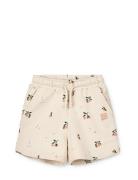 Gram Printed Sweatshorts Bottoms Shorts Cream Liewood