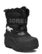 Childrens Snow Commander Sport Winter Boots Winter Boots W. Velcro Bla...