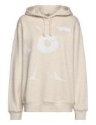 Ivvar Unikko Placement Tops Sweatshirts & Hoodies Hoodies Cream Marime...