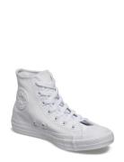 Chuck Taylor All Star Leather Sport Sneakers High-top Sneakers White C...