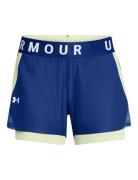 Play Up 2-In-1 Shorts Sport Shorts Sport Shorts Blue Under Armour