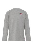 Levi's® Thermal Crew Knit Top Tops T-shirts Long-sleeved T-Skjorte Gre...