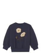 Flos Navy Sweatshirt Tops Sweatshirts & Hoodies Sweatshirts Navy Garbo...