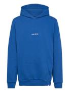 Dexter Hoodie Kids Tops Sweatshirts & Hoodies Hoodies Blue Les Deux