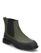 Pix Shoes Chelsea Boots Khaki Green Camper