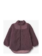 Pile Jacket Vema Outerwear Fleece Outerwear Fleece Jackets Purple Whea...