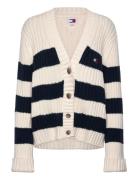 Tjw Rwb Back Flag Cardigan Ext Tops Knitwear Cardigans Multi/patterned...