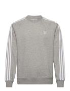 3-Stripes Crew Sport Sweatshirts & Hoodies Sweatshirts Grey Adidas Ori...