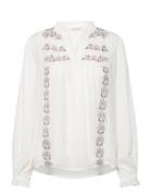 Cwrine - Shirt Tops Blouses Long-sleeved White Claire Woman