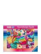 Vintage Knitting & Crochet 1000P Toys Puzzles And Games Puzzles Classi...