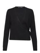 Larisa-M Tops Knitwear Cardigans Black MbyM