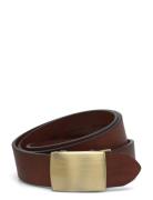 Tolken Accessories Belts Classic Belts Brown Saddler