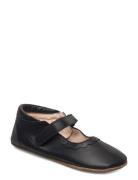 Ballerina Lace Slippers Hjemmesko Black En Fant