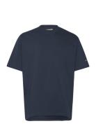 Wbbaine Noodle Tee Tops T-Kortærmet Skjorte Navy Woodbird