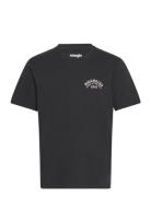 Graphic Tee Tops T-Kortærmet Skjorte Black Wrangler