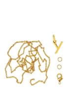 Letter Y Gp With O-Ring, Chain And Clasp Toys Creativity Drawing & Cra...