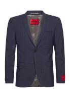 Arti232X Designers Blazers Single Breasted Blazers Navy HUGO