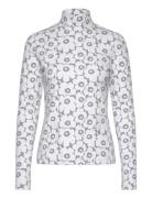 Jäkälä Unikko Tops T-shirts & Tops Long-sleeved White Marimekko