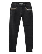 Mmnaomi Perla Jeans Bottoms Jeans Straight-regular Black MOS MOSH