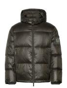 Down Jacket Uldfrakke Frakke Green Armani Exchange