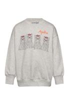 Agatha Dogs Sp Sweatshirt Tops Sweatshirts & Hoodies Sweatshirts Grey ...