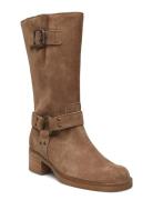 Biker Boot Lange Støvler Brown Gabor