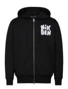 Nb Core Zip Hood Black Designers Sweatshirts & Hoodies Hoodies Black N...