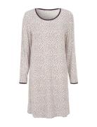 Nightdress Long Sleeve Nattøj Multi/patterned Damella Of Sweden