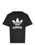 Trefoil Tee Sport T-Kortærmet Skjorte Black Adidas Originals