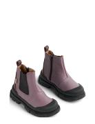 Chelsea Saida Tex Boots Støvler Purple Wheat