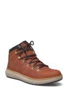 Hudson Road Mid Lace Up Waterproof Chukka Boot Rust Full Grain Snørest...