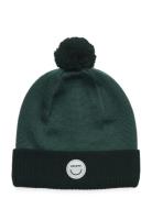 Toasty Beanie Wool Pom Pom Sport Headwear Hats Beanie Green Viking