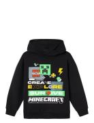 Nkmsince Minecraft Nreg Sweat Wh Bru Bfu Tops Sweatshirts & Hoodies Ho...