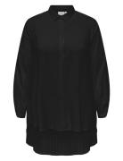 Carfreyja L/S Long Shirt Wvn Tops Shirts Long-sleeved Black ONLY Carma...