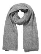 Slfmaline Lano Knit Scarf Noos Accessories Scarves Winter Scarves Grey...