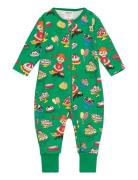 Yummy Pyjamas Pyjamas Sie Jumpsuit Green Martinex