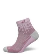 Performance Run Sock Quarter Sport Socks Regular Socks Purple Asics