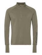 Borg Midlayer Half Zip Sport Sweatshirts & Hoodies Fleeces & Midlayers...