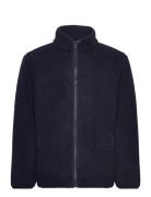 Fleece Jacket Tops Sweatshirts & Hoodies Fleeces & Midlayers Navy Lind...