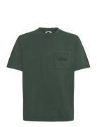 Nb Over Dyed Pocket T Shirt Green Designers T-Kortærmet Skjorte Green ...