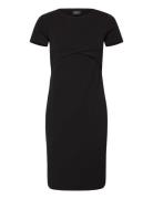 Olmadelie S/S O-Neck Dress Jrs Knælang Kjole Black Only Maternity