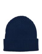 Rib Beanie Accessories Headwear Hats Beanie Navy FUB