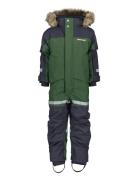 Bjärven Kds Cover 3 Outerwear Coveralls Snow-ski Coveralls & Sets Gree...