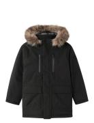 Nkmoslo05 Jacket Fo Outerwear Jackets & Coats Winter Jackets Black Nam...