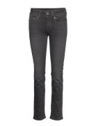 Midge Mid Straight Wmn Bottoms Jeans Straight-regular Grey G-Star RAW