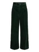 Corduroy Wide-Leg Cropped Pant Bottoms Jeans Wide Green Polo Ralph Lau...