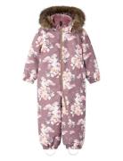 Nmfsnow10 Suit Aop Fo Noos Outerwear Coveralls Snow-ski Coveralls & Se...